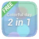 Logo of Colorful Day Live GO Combo Theme android Application 